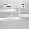 kelvo® NEMESIS KLV-101-0206 Φωτιστικό Οροφής LED 98W 9800lm 360° AC 220-240V IP20 Ρυθμιζόμενο Λευκό CCT με Χειριστήριο από 2700K έως 6000K Dimmable – Lumileds SMD Chip – Λευκό Ματ – Μ89 x Π60 x Υ19cm – 3 Χρόνια Εγγύηση
