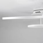 kelvo® NEMESIS KLV-101-0206 Φωτιστικό Οροφής LED 98W 9800lm 360° AC 220-240V IP20 Ρυθμιζόμενο Λευκό CCT με Χειριστήριο από 2700K έως 6000K Dimmable – Lumileds SMD Chip – Λευκό Ματ – Μ89 x Π60 x Υ19cm – 3 Χρόνια Εγγύηση