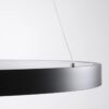 kelvo® NEMESIS KLV-101-0208 Κρεμαστό Φωτιστικό Οροφής LED 45W 4500lm 180° AC 220-240V IP20 Ρυθμιζόμενο Λευκό CCT με Χειριστήριο από 2700K έως 6000K Dimmable – Lumileds SMD Chip – Μαύρο Ματ – Μ60 x Π60 x Υ4cm – 3 Χρόνια Εγγύηση