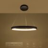 kelvo® NEMESIS KLV-101-0208 Κρεμαστό Φωτιστικό Οροφής LED 45W 4500lm 180° AC 220-240V IP20 Ρυθμιζόμενο Λευκό CCT με Χειριστήριο από 2700K έως 6000K Dimmable – Lumileds SMD Chip – Μαύρο Ματ – Μ60 x Π60 x Υ4cm – 3 Χρόνια Εγγύηση