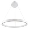kelvo® NEMESIS KLV-101-0209 Κρεμαστό Φωτιστικό Οροφής LED 45W 4500lm 180° AC 220-240V IP20 Ρυθμιζόμενο Λευκό CCT με Χειριστήριο από 2700K έως 6000K Dimmable – Lumileds SMD Chip – Λευκό Ματ – Μ60 x Π60 x Υ4cm – 3 Χρόνια Εγγύηση