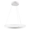 kelvo® NEMESIS KLV-101-0209 Κρεμαστό Φωτιστικό Οροφής LED 45W 4500lm 180° AC 220-240V IP20 Ρυθμιζόμενο Λευκό CCT με Χειριστήριο από 2700K έως 6000K Dimmable – Lumileds SMD Chip – Λευκό Ματ – Μ60 x Π60 x Υ4cm – 3 Χρόνια Εγγύηση