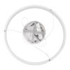 kelvo® NEMESIS KLV-101-0209 Κρεμαστό Φωτιστικό Οροφής LED 45W 4500lm 180° AC 220-240V IP20 Ρυθμιζόμενο Λευκό CCT με Χειριστήριο από 2700K έως 6000K Dimmable – Lumileds SMD Chip – Λευκό Ματ – Μ60 x Π60 x Υ4cm – 3 Χρόνια Εγγύηση