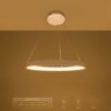 kelvo® NEMESIS KLV-101-0209 Κρεμαστό Φωτιστικό Οροφής LED 45W 4500lm 180° AC 220-240V IP20 Ρυθμιζόμενο Λευκό CCT με Χειριστήριο από 2700K έως 6000K Dimmable – Lumileds SMD Chip – Λευκό Ματ – Μ60 x Π60 x Υ4cm – 3 Χρόνια Εγγύηση