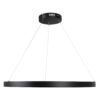 kelvo® NEMESIS KLV-101-0211 Κρεμαστό Φωτιστικό Οροφής LED 67W 6700lm 180° AC 220-240V IP20 Ρυθμιζόμενο Λευκό CCT με Χειριστήριο από 2700K έως 6000K Dimmable – Lumileds SMD Chip – Μαύρο Ματ – Μ80 x Π80 x Υ4cm – 3 Χρόνια Εγγύηση