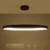 kelvo® NEMESIS KLV-101-0211 Κρεμαστό Φωτιστικό Οροφής LED 67W 6700lm 180° AC 220-240V IP20 Ρυθμιζόμενο Λευκό CCT με Χειριστήριο από 2700K έως 6000K Dimmable – Lumileds SMD Chip – Μαύρο Ματ – Μ80 x Π80 x Υ4cm – 3 Χρόνια Εγγύηση