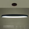 kelvo® NEMESIS KLV-101-0211 Κρεμαστό Φωτιστικό Οροφής LED 67W 6700lm 180° AC 220-240V IP20 Ρυθμιζόμενο Λευκό CCT με Χειριστήριο από 2700K έως 6000K Dimmable – Lumileds SMD Chip – Μαύρο Ματ – Μ80 x Π80 x Υ4cm – 3 Χρόνια Εγγύηση