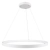 kelvo® NEMESIS KLV-101-0212 Κρεμαστό Φωτιστικό Οροφής LED 67W 6700lm 180° AC 220-240V IP20 Ρυθμιζόμενο Λευκό CCT με Χειριστήριο από 2700K έως 6000K Dimmable – Lumileds SMD Chip – Λευκό Ματ – Μ80 x Π80 x Υ4cm – 3 Χρόνια Εγγύηση