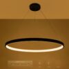 kelvo® NEMESIS KLV-101-0214 Κρεμαστό Φωτιστικό Οροφής LED 75W 7500lm 180° AC 220-240V IP20 Ρυθμιζόμενο Λευκό CCT με Χειριστήριο από 2700K έως 6000K Dimmable – Lumileds SMD Chip – Μαύρο Ματ – Μ100 x Π100 x Υ4cm – 3 Χρόνια Εγγύηση