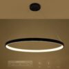 kelvo® NEMESIS KLV-101-0214 Κρεμαστό Φωτιστικό Οροφής LED 75W 7500lm 180° AC 220-240V IP20 Ρυθμιζόμενο Λευκό CCT με Χειριστήριο από 2700K έως 6000K Dimmable – Lumileds SMD Chip – Μαύρο Ματ – Μ100 x Π100 x Υ4cm – 3 Χρόνια Εγγύηση