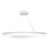 kelvo® NEMESIS KLV-101-0215 Κρεμαστό Φωτιστικό Οροφής LED 75W 7500lm 180° AC 220-240V IP20 Ρυθμιζόμενο Λευκό CCT με Χειριστήριο από 2700K έως 6000K Dimmable – Lumileds SMD Chip – Λευκό Ματ – Μ100 x Π100 x Υ4cm – 3 Χρόνια Εγγύηση