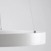 kelvo® NEMESIS KLV-101-0215 Κρεμαστό Φωτιστικό Οροφής LED 75W 7500lm 180° AC 220-240V IP20 Ρυθμιζόμενο Λευκό CCT με Χειριστήριο από 2700K έως 6000K Dimmable – Lumileds SMD Chip – Λευκό Ματ – Μ100 x Π100 x Υ4cm – 3 Χρόνια Εγγύηση