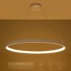 kelvo® NEMESIS KLV-101-0215 Κρεμαστό Φωτιστικό Οροφής LED 75W 7500lm 180° AC 220-240V IP20 Ρυθμιζόμενο Λευκό CCT με Χειριστήριο από 2700K έως 6000K Dimmable – Lumileds SMD Chip – Λευκό Ματ – Μ100 x Π100 x Υ4cm – 3 Χρόνια Εγγύηση