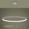 kelvo® NEMESIS KLV-101-0215 Κρεμαστό Φωτιστικό Οροφής LED 75W 7500lm 180° AC 220-240V IP20 Ρυθμιζόμενο Λευκό CCT με Χειριστήριο από 2700K έως 6000K Dimmable – Lumileds SMD Chip – Λευκό Ματ – Μ100 x Π100 x Υ4cm – 3 Χρόνια Εγγύηση
