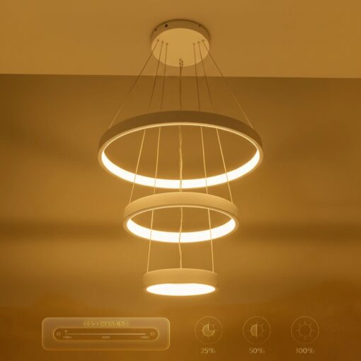 kelvo® NEMESIS KLV-101-0218 Κρεμαστό Φωτιστικό Οροφής LED 100W 10000lm 180° AC 220-240V IP20 Ρυθμιζόμενο Λευκό CCT με Χειριστήριο από 2700K έως 6000K Dimmable – Lumileds SMD Chip – Λευκό Ματ – Μ60 x Π60 x Υ60cm – 3 Χρόνια Εγγύηση