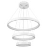 kelvo® NEMESIS KLV-101-0218-V2 Κρεμαστό Φωτιστικό Οροφής LED 100W 10000lm 180° AC 220-240V IP20 Ρυθμιζόμενο Λευκό CCT με Χειριστήριο από 2700K έως 6000K Dimmable – Lumileds SMD Chip – Λευκό Ματ – Μ60 x Π60 x Υ60cm – 3 Χρόνια Εγγύηση