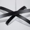 kelvo® NEMESIS KLV-101-0220 Κρεμαστό Φωτιστικό Οροφής LED 120W 12000lm 180° AC 220-240V IP20 Ρυθμιζόμενο Λευκό CCT με Χειριστήριο από 2700K έως 6000K Dimmable – Lumileds SMD Chip – Μαύρο Ματ – Μ80 x Π80 x Υ80cm – 3 Χρόνια Εγγύηση