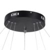 kelvo® NEMESIS KLV-101-0220 Κρεμαστό Φωτιστικό Οροφής LED 120W 12000lm 180° AC 220-240V IP20 Ρυθμιζόμενο Λευκό CCT με Χειριστήριο από 2700K έως 6000K Dimmable – Lumileds SMD Chip – Μαύρο Ματ – Μ80 x Π80 x Υ80cm – 3 Χρόνια Εγγύηση