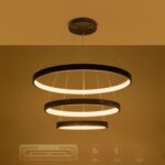 kelvo® NEMESIS KLV-101-0220 Κρεμαστό Φωτιστικό Οροφής LED 120W 12000lm 180° AC 220-240V IP20 Ρυθμιζόμενο Λευκό CCT με Χειριστήριο από 2700K έως 6000K Dimmable – Lumileds SMD Chip – Μαύρο Ματ – Μ80 x Π80 x Υ80cm – 3 Χρόνια Εγγύηση