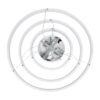 kelvo® NEMESIS KLV-101-0221 Κρεμαστό Φωτιστικό Οροφής LED 120W 12000lm 180° AC 220-240V IP20 Ρυθμιζόμενο Λευκό CCT με Χειριστήριο από 2700K έως 6000K Dimmable – Lumileds SMD Chip – Λευκό Ματ – Μ80 x Π80 x Υ80cm – 3 Χρόνια Εγγύηση