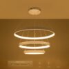 kelvo® NEMESIS KLV-101-0221-V2 Κρεμαστό Φωτιστικό Οροφής LED 120W 12000lm 180° AC 220-240V IP20 Ρυθμιζόμενο Λευκό CCT με Χειριστήριο από 2700K έως 6000K Dimmable – Lumileds SMD Chip – Λευκό Ματ – Μ80 x Π80 x Υ80cm – 3 Χρόνια Εγγύηση