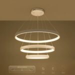 kelvo® NEMESIS KLV-101-0221-V2 Κρεμαστό Φωτιστικό Οροφής LED 120W 12000lm 180° AC 220-240V IP20 Ρυθμιζόμενο Λευκό CCT με Χειριστήριο από 2700K έως 6000K Dimmable – Lumileds SMD Chip – Λευκό Ματ – Μ80 x Π80 x Υ80cm – 3 Χρόνια Εγγύηση