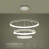 kelvo® NEMESIS KLV-101-0221-V2 Κρεμαστό Φωτιστικό Οροφής LED 120W 12000lm 180° AC 220-240V IP20 Ρυθμιζόμενο Λευκό CCT με Χειριστήριο από 2700K έως 6000K Dimmable – Lumileds SMD Chip – Λευκό Ματ – Μ80 x Π80 x Υ80cm – 3 Χρόνια Εγγύηση