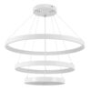 kelvo® NEMESIS KLV-101-0221-V2 Κρεμαστό Φωτιστικό Οροφής LED 120W 12000lm 180° AC 220-240V IP20 Ρυθμιζόμενο Λευκό CCT με Χειριστήριο από 2700K έως 6000K Dimmable – Lumileds SMD Chip – Λευκό Ματ – Μ80 x Π80 x Υ80cm – 3 Χρόνια Εγγύηση
