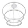 kelvo® NEMESIS KLV-101-0221-V2 Κρεμαστό Φωτιστικό Οροφής LED 120W 12000lm 180° AC 220-240V IP20 Ρυθμιζόμενο Λευκό CCT με Χειριστήριο από 2700K έως 6000K Dimmable – Lumileds SMD Chip – Λευκό Ματ – Μ80 x Π80 x Υ80cm – 3 Χρόνια Εγγύηση