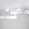 kelvo® DIAMOND KLV-101-0224 Φωτιστικό Οροφής LED 67W 6700lm 360° AC 220-240V IP20 Ρυθμιζόμενο Λευκό CCT με Χειριστήριο από 2700K έως 6000K Dimmable – Lumileds SMD Chip – Λευκό Ματ – Μ60 x Π40 x Υ14cm – 3 Χρόνια Εγγύηση