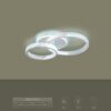 kelvo® DIAMOND KLV-101-0224 Φωτιστικό Οροφής LED 67W 6700lm 360° AC 220-240V IP20 Ρυθμιζόμενο Λευκό CCT με Χειριστήριο από 2700K έως 6000K Dimmable – Lumileds SMD Chip – Λευκό Ματ – Μ60 x Π40 x Υ14cm – 3 Χρόνια Εγγύηση