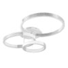 kelvo® DIAMOND KLV-101-0227 Φωτιστικό Οροφής LED 100W 10000lm 360° AC 220-240V IP20 Ρυθμιζόμενο Λευκό CCT με Χειριστήριο από 2700K έως 6000K Dimmable – Lumileds SMD Chip – Λευκό Ματ – Μ80 x Π50 x Υ20cm – 3 Χρόνια Εγγύηση