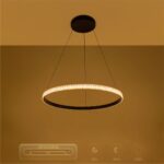 kelvo® DIAMOND KLV-101-0229 Κρεμαστό Φωτιστικό Οροφής LED 45W 4500lm 180° AC 220-240V IP20 Ρυθμιζόμενο Λευκό CCT με Χειριστήριο από 2700K έως 6000K Dimmable – Lumileds SMD Chip – Μαύρο Ματ – Μ60 x Π60 x Υ3cm – 3 Χρόνια Εγγύηση