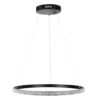 kelvo® DIAMOND KLV-101-0229 Κρεμαστό Φωτιστικό Οροφής LED 45W 4500lm 180° AC 220-240V IP20 Ρυθμιζόμενο Λευκό CCT με Χειριστήριο από 2700K έως 6000K Dimmable – Lumileds SMD Chip – Μαύρο Ματ – Μ60 x Π60 x Υ3cm – 3 Χρόνια Εγγύηση