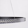 kelvo® DIAMOND KLV-101-0229 Κρεμαστό Φωτιστικό Οροφής LED 45W 4500lm 180° AC 220-240V IP20 Ρυθμιζόμενο Λευκό CCT με Χειριστήριο από 2700K έως 6000K Dimmable – Lumileds SMD Chip – Μαύρο Ματ – Μ60 x Π60 x Υ3cm – 3 Χρόνια Εγγύηση