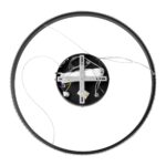 kelvo® DIAMOND KLV-101-0229 Κρεμαστό Φωτιστικό Οροφής LED 45W 4500lm 180° AC 220-240V IP20 Ρυθμιζόμενο Λευκό CCT με Χειριστήριο από 2700K έως 6000K Dimmable – Lumileds SMD Chip – Μαύρο Ματ – Μ60 x Π60 x Υ3cm – 3 Χρόνια Εγγύηση