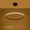 kelvo® DIAMOND KLV-101-0231 Κρεμαστό Φωτιστικό Οροφής LED 67W 6700lm 180° AC 220-240V IP20 Ρυθμιζόμενο Λευκό CCT με Χειριστήριο από 2700K έως 6000K Dimmable – Lumileds SMD Chip – Μαύρο Ματ – Μ80 x Π80 x Υ3cm – 3 Χρόνια Εγγύηση