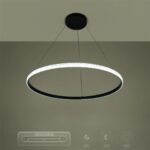 kelvo® DIAMOND KLV-101-0231 Κρεμαστό Φωτιστικό Οροφής LED 67W 6700lm 180° AC 220-240V IP20 Ρυθμιζόμενο Λευκό CCT με Χειριστήριο από 2700K έως 6000K Dimmable – Lumileds SMD Chip – Μαύρο Ματ – Μ80 x Π80 x Υ3cm – 3 Χρόνια Εγγύηση