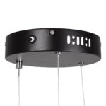 kelvo® DIAMOND KLV-101-0231 Κρεμαστό Φωτιστικό Οροφής LED 67W 6700lm 180° AC 220-240V IP20 Ρυθμιζόμενο Λευκό CCT με Χειριστήριο από 2700K έως 6000K Dimmable – Lumileds SMD Chip – Μαύρο Ματ – Μ80 x Π80 x Υ3cm – 3 Χρόνια Εγγύηση