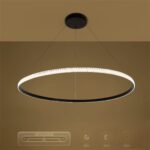kelvo® DIAMOND KLV-101-0233 Κρεμαστό Φωτιστικό Οροφής LED 75W 7500lm 180° AC 220-240V IP20 Ρυθμιζόμενο Λευκό CCT με Χειριστήριο από 2700K έως 6000K Dimmable – Lumileds SMD Chip – Μαύρο Ματ – Μ100 x Π100 x Υ3cm – 3 Χρόνια Εγγύηση