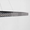 kelvo® DIAMOND KLV-101-0233 Κρεμαστό Φωτιστικό Οροφής LED 75W 7500lm 180° AC 220-240V IP20 Ρυθμιζόμενο Λευκό CCT με Χειριστήριο από 2700K έως 6000K Dimmable – Lumileds SMD Chip – Μαύρο Ματ – Μ100 x Π100 x Υ3cm – 3 Χρόνια Εγγύηση