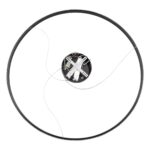kelvo® DIAMOND KLV-101-0233 Κρεμαστό Φωτιστικό Οροφής LED 75W 7500lm 180° AC 220-240V IP20 Ρυθμιζόμενο Λευκό CCT με Χειριστήριο από 2700K έως 6000K Dimmable – Lumileds SMD Chip – Μαύρο Ματ – Μ100 x Π100 x Υ3cm – 3 Χρόνια Εγγύηση