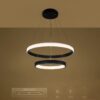 kelvo® DIAMOND KLV-101-0235 Κρεμαστό Φωτιστικό Οροφής LED 75W 7500lm 360° AC 220-240V IP20 Ρυθμιζόμενο Λευκό CCT με Χειριστήριο από 2700K έως 6000K Dimmable – Lumileds SMD Chip – Μαύρο Ματ – Μ60 x Π60 x Υ40cm – 3 Χρόνια Εγγύηση