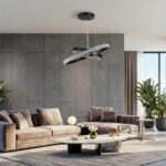 kelvo® DIAMOND KLV-101-0235-V2 Κρεμαστό Φωτιστικό Οροφής LED 75W 7500lm 360° AC 220-240V IP20 Ρυθμιζόμενο Λευκό CCT με Χειριστήριο από 2700K έως 6000K Dimmable – Lumileds SMD Chip – Μαύρο Ματ – Μ60 x Π60 x Υ40cm – 3 Χρόνια Εγγύηση