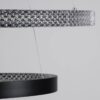 kelvo® DIAMOND KLV-101-0235-V2 Κρεμαστό Φωτιστικό Οροφής LED 75W 7500lm 360° AC 220-240V IP20 Ρυθμιζόμενο Λευκό CCT με Χειριστήριο από 2700K έως 6000K Dimmable – Lumileds SMD Chip – Μαύρο Ματ – Μ60 x Π60 x Υ40cm – 3 Χρόνια Εγγύηση