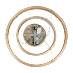 kelvo® DIAMOND KLV-101-0236-V2 Κρεμαστό Φωτιστικό Οροφής LED 75W 7500lm 360° AC 220-240V IP20 Ρυθμιζόμενο Λευκό CCT με Χειριστήριο από 2700K έως 6000K Dimmable – Lumileds SMD Chip – Χρυσό Πλατίνα – Μ60 x Π60 x Υ40cm – 3 Χρόνια Εγγύηση