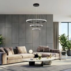 kelvo® DIAMOND KLV-101-0237 Κρεμαστό Φωτιστικό Οροφής LED 100W 10000lm 180° AC 220-240V IP20 Ρυθμιζόμενο Λευκό CCT με Χειριστήριο από 2700K έως 6000K Dimmable – Lumileds SMD Chip – Μαύρο Ματ – Μ60 x Π60 x Υ60cm – 3 Χρόνια Εγγύηση