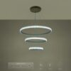 kelvo® DIAMOND KLV-101-0238 Κρεμαστό Φωτιστικό Οροφής LED 100W 10000lm 180° AC 220-240V IP20 Ρυθμιζόμενο Λευκό CCT με Χειριστήριο από 2700K έως 6000K Dimmable – Lumileds SMD Chip – Χρυσό Πλατίνα – Μ60 x Π60 x Υ60cm – 3 Χρόνια Εγγύηση