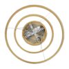 kelvo® DIAMOND KLV-101-0238 Κρεμαστό Φωτιστικό Οροφής LED 100W 10000lm 180° AC 220-240V IP20 Ρυθμιζόμενο Λευκό CCT με Χειριστήριο από 2700K έως 6000K Dimmable – Lumileds SMD Chip – Χρυσό Πλατίνα – Μ60 x Π60 x Υ60cm – 3 Χρόνια Εγγύηση