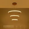 kelvo® DIAMOND KLV-101-0238-V2 Κρεμαστό Φωτιστικό Οροφής LED 100W 10000lm 180° AC 220-240V IP20 Ρυθμιζόμενο Λευκό CCT με Χειριστήριο από 2700K έως 6000K Dimmable – Lumileds SMD Chip – Χρυσό Πλατίνα – Μ60 x Π60 x Υ60cm – 3 Χρόνια Εγγύηση